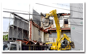 鉄骨造建物解体